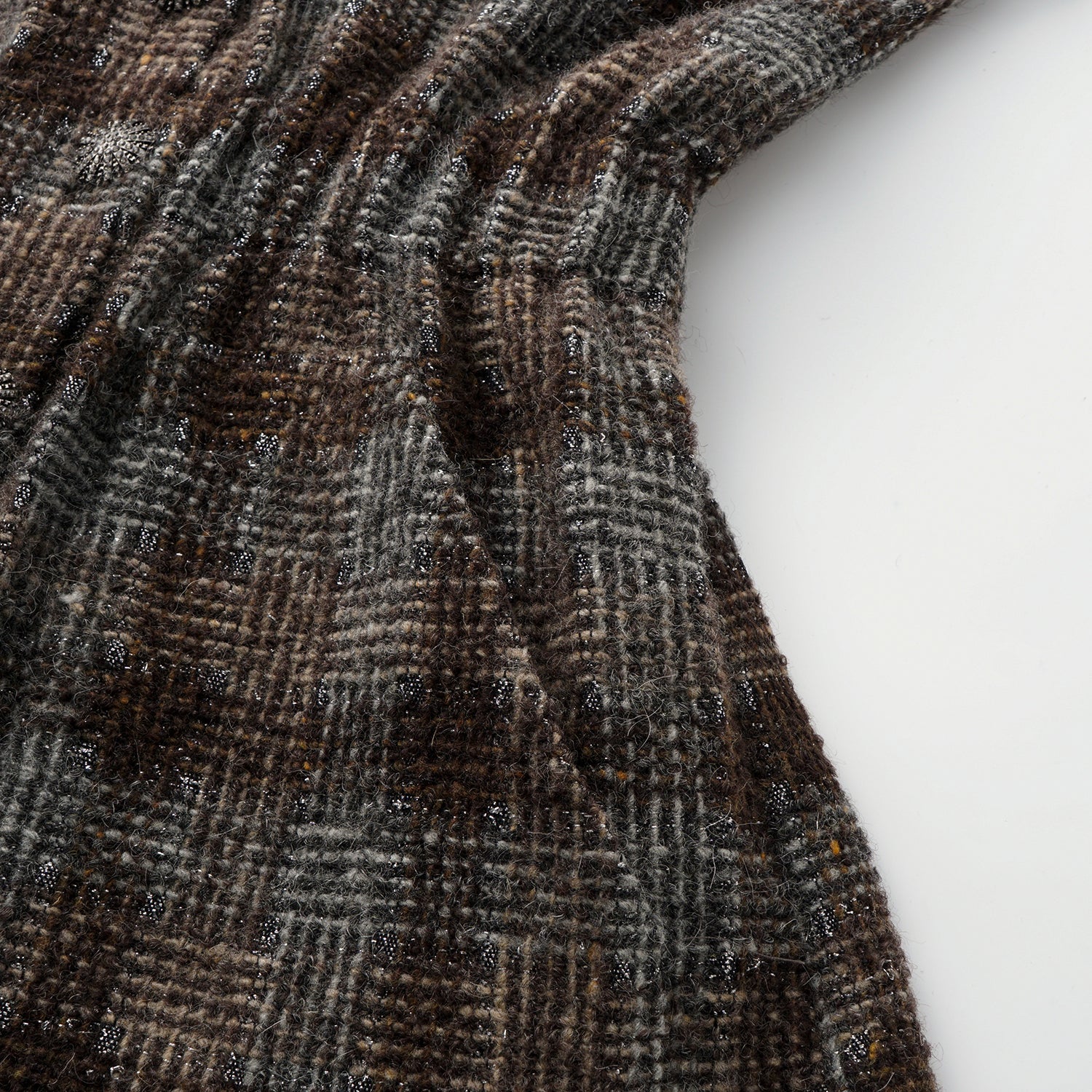 “Weekend At Monaco."絨織格紋細霜織點花呢連身褲—Midnight Montmartre午夜蒙馬特