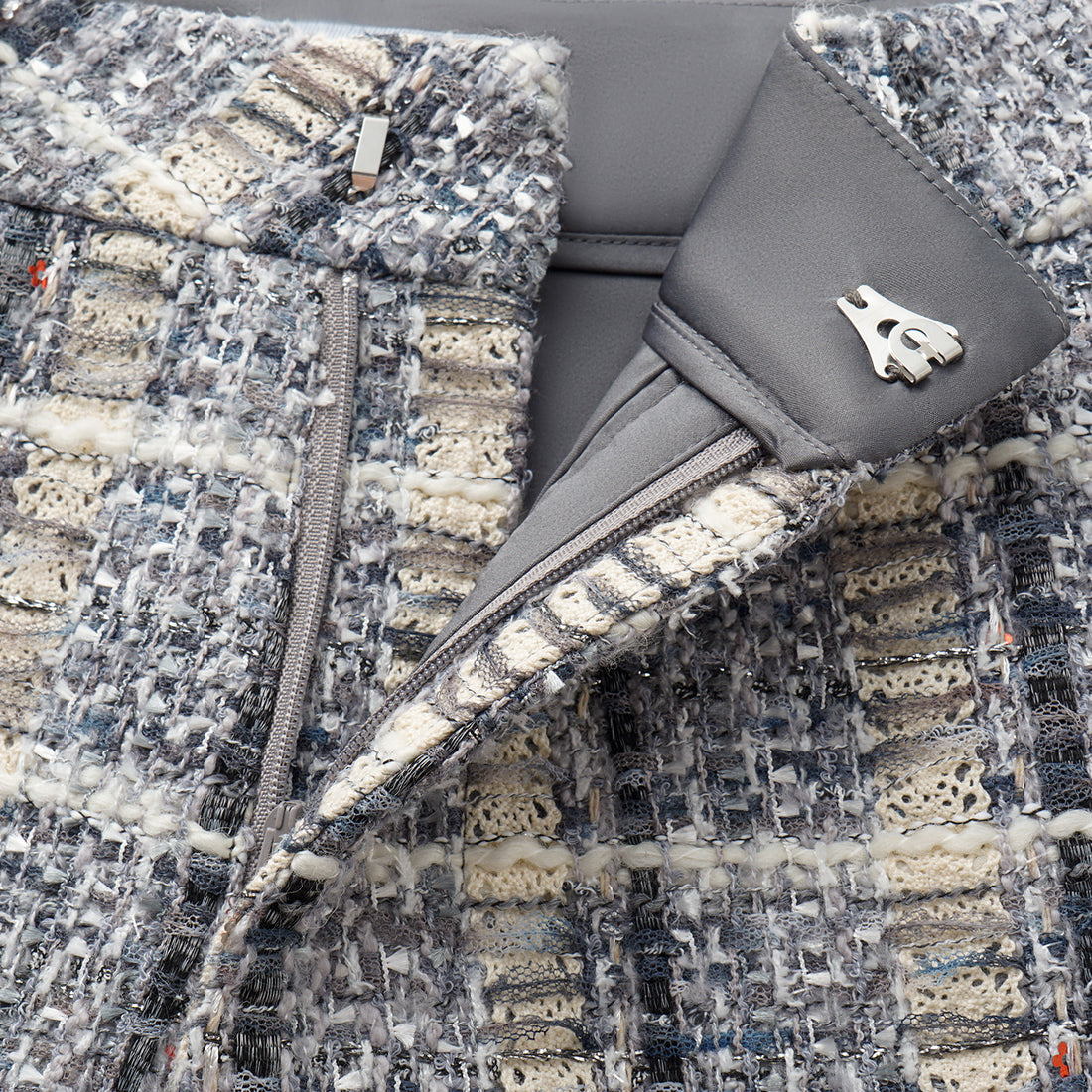 "Oxford Autumn Elegance" 浮織蕾絲花呢短褲—Fair Isle Romance費爾島浪漫