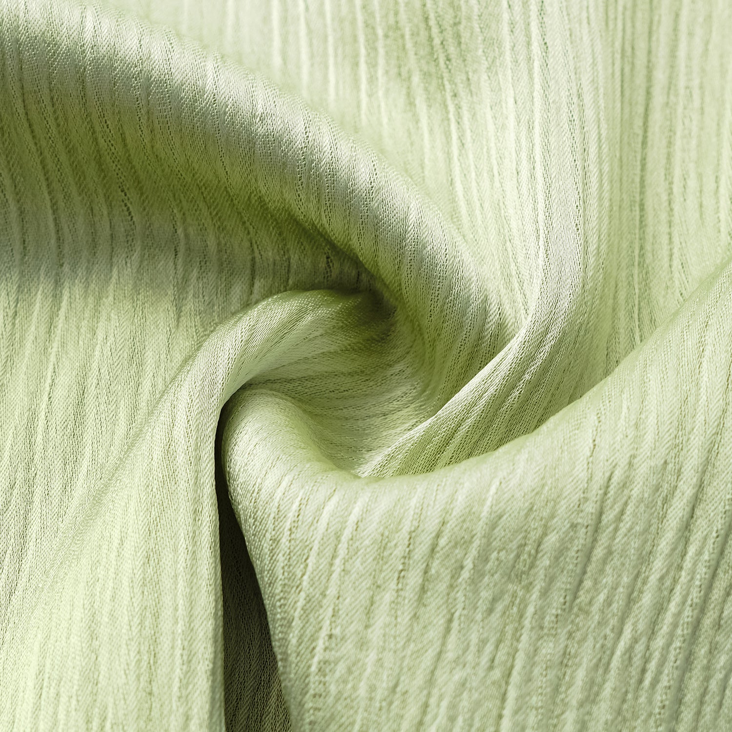 “Easy Go Chic” 韓國壓褶工藝面料鉛筆裙—氣泡綠