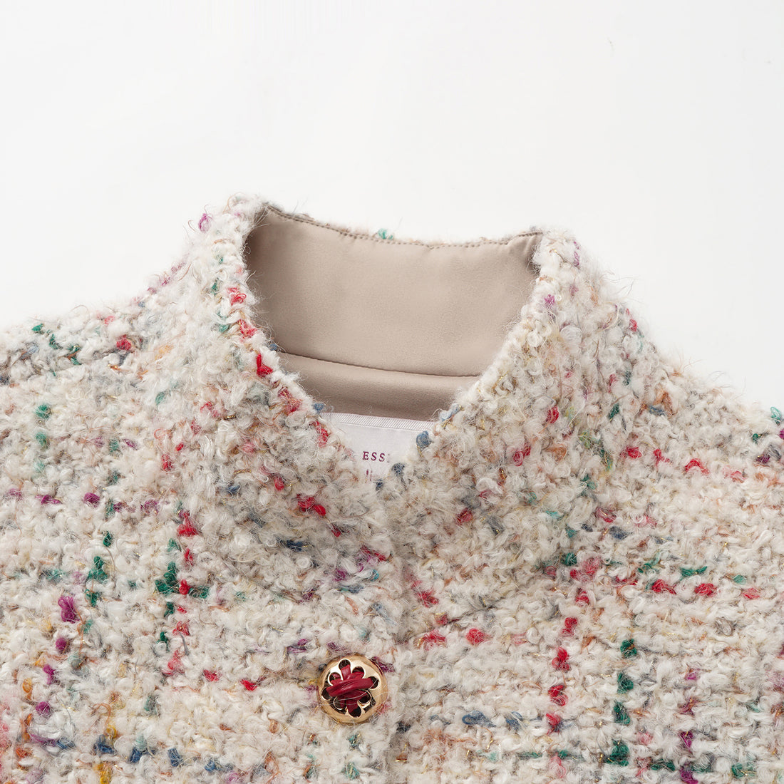 “Weekend at Monaco” 法國羊毛立體絨圈花呢Oversized背心—Marseille Breeze馬賽微風