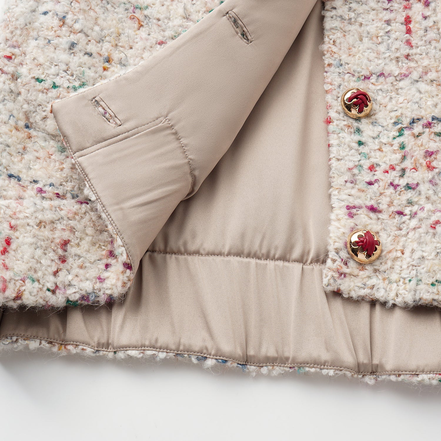 “Weekend at Monaco” 法國羊毛立體絨圈花呢Oversized背心—Marseille Breeze馬賽微風