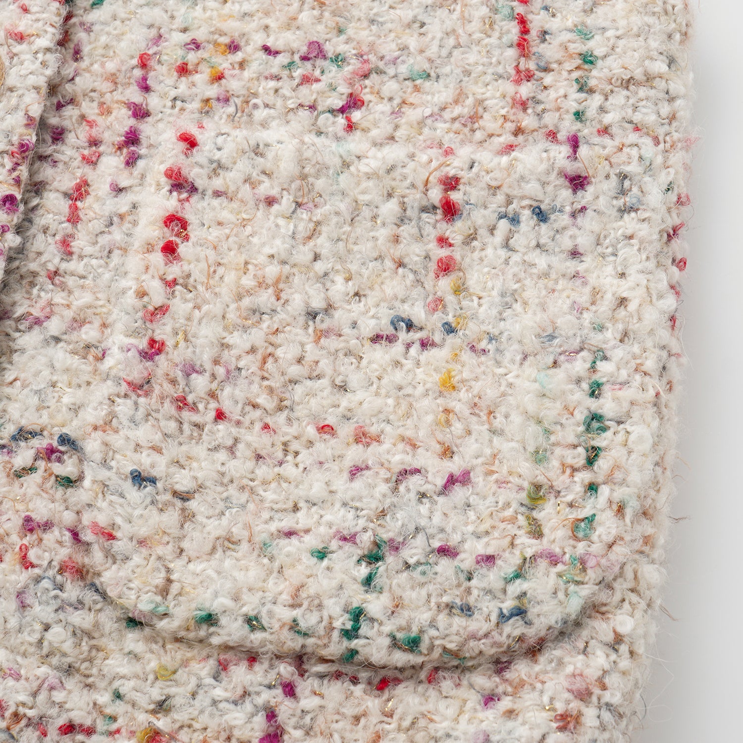 “Weekend at Monaco” 法國羊毛立體絨圈花呢Oversized背心—Marseille Breeze馬賽微風