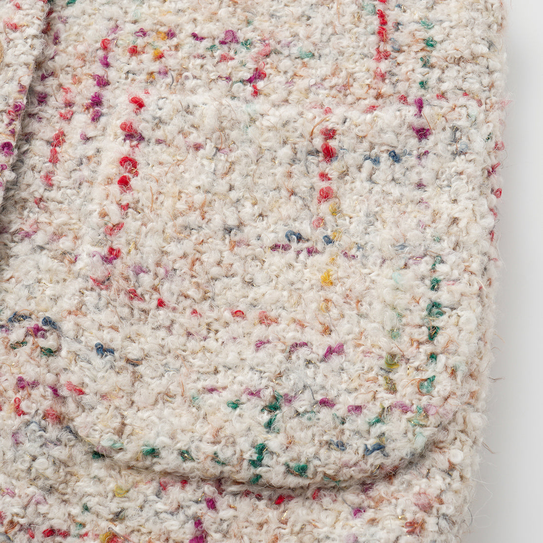 “Weekend at Monaco” 法國羊毛立體絨圈花呢Oversized背心—Marseille Breeze馬賽微風