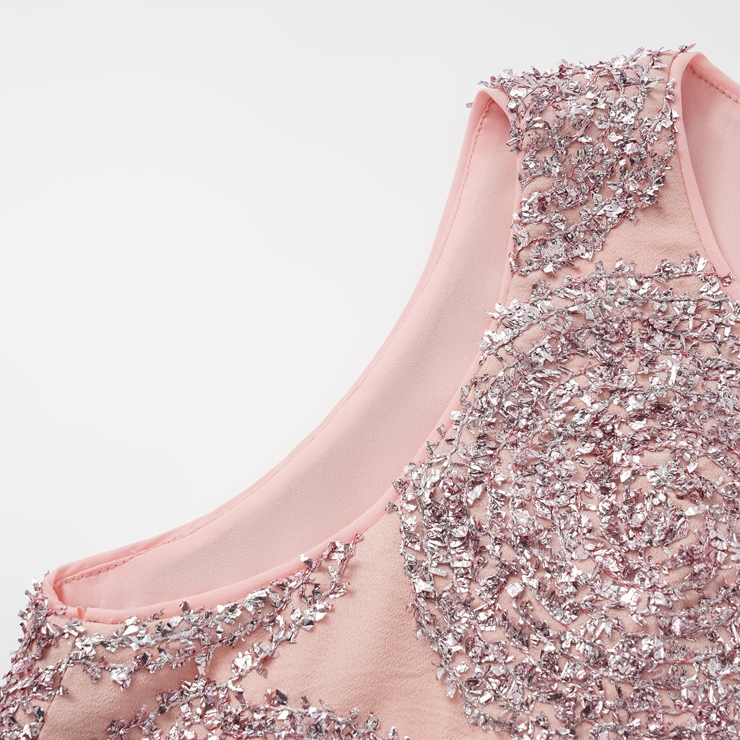 “Daytime Party” 義大利緞箔工藝背心- Nocturne Bijou 夜曲寶石