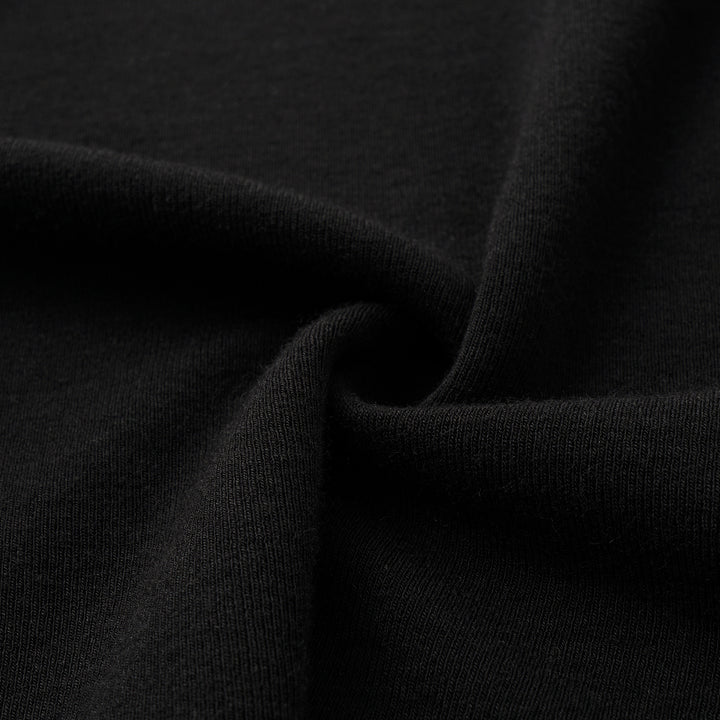 "Heart Warmth"極柔羊毛緞邊BraTop—俐落黑