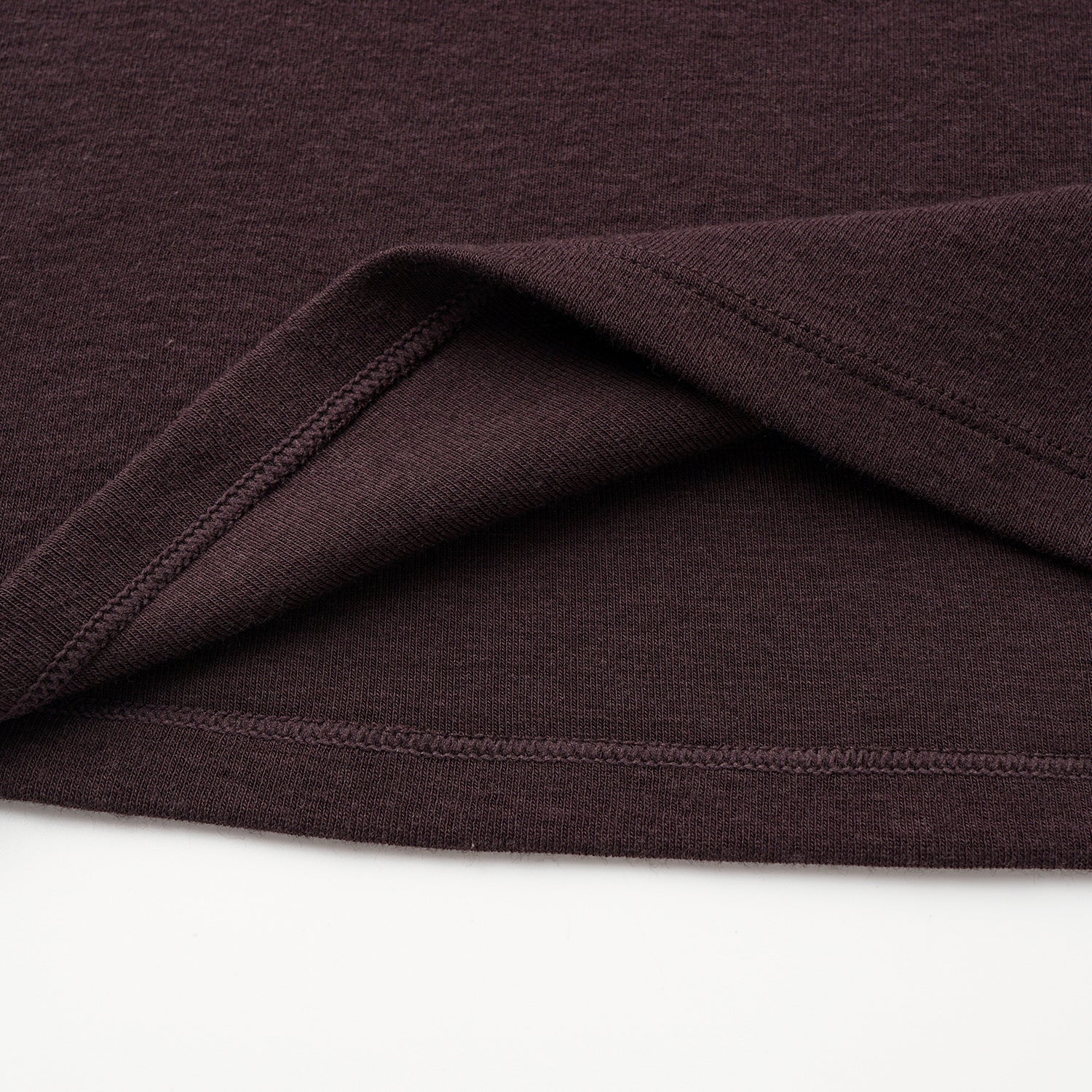 "Heart Warmth"極柔羊毛緞邊BraTop—暮紫棕