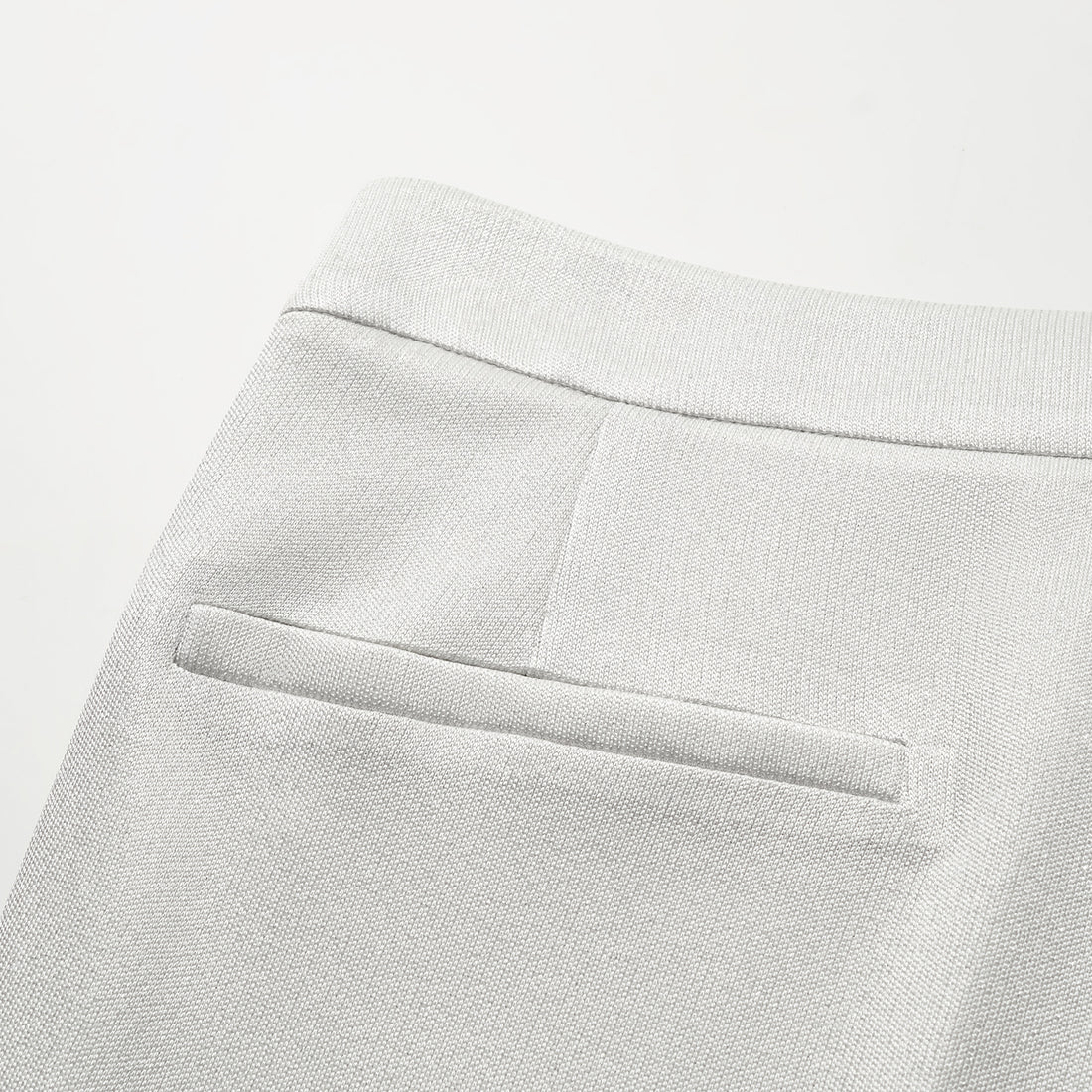'Easy Go Chic' acetate jersey flared pants - Silver 