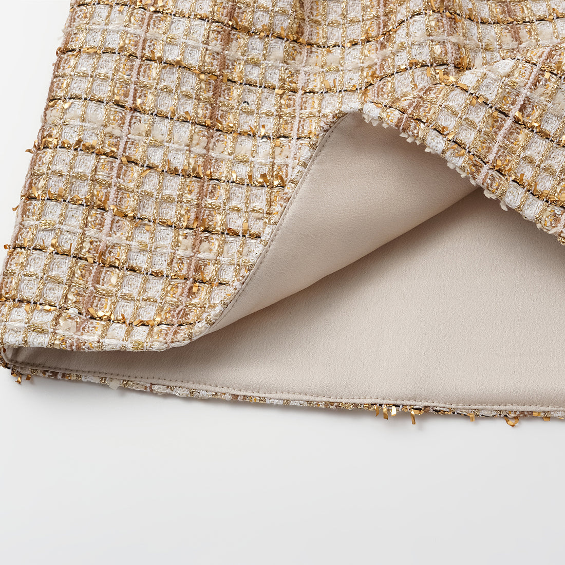 "Sloane Ave." 法國頂級縷金工藝花呢短褲—Versailles Chanson凡爾賽香頌