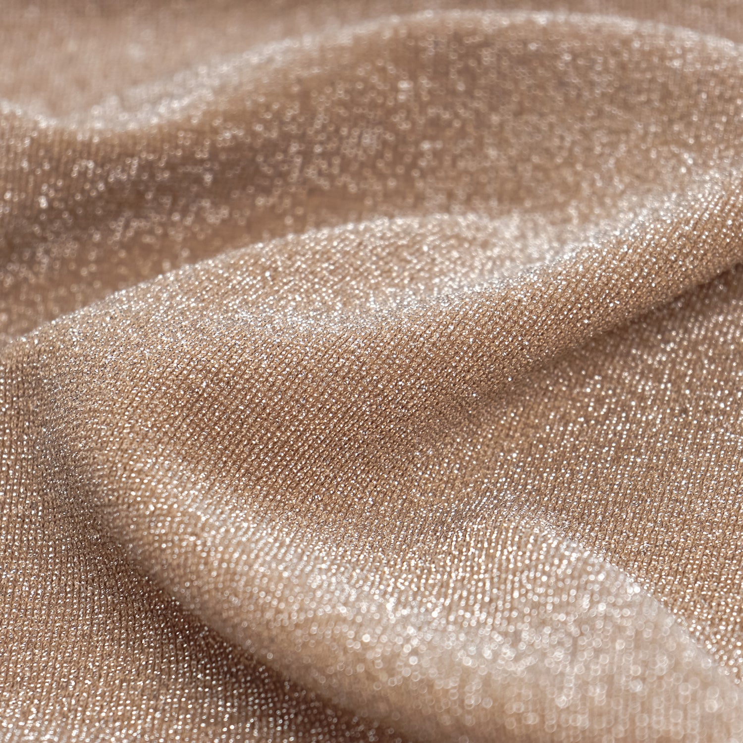 “Easy-go Chic” 銀織工藝彈性合身上衣—Tan