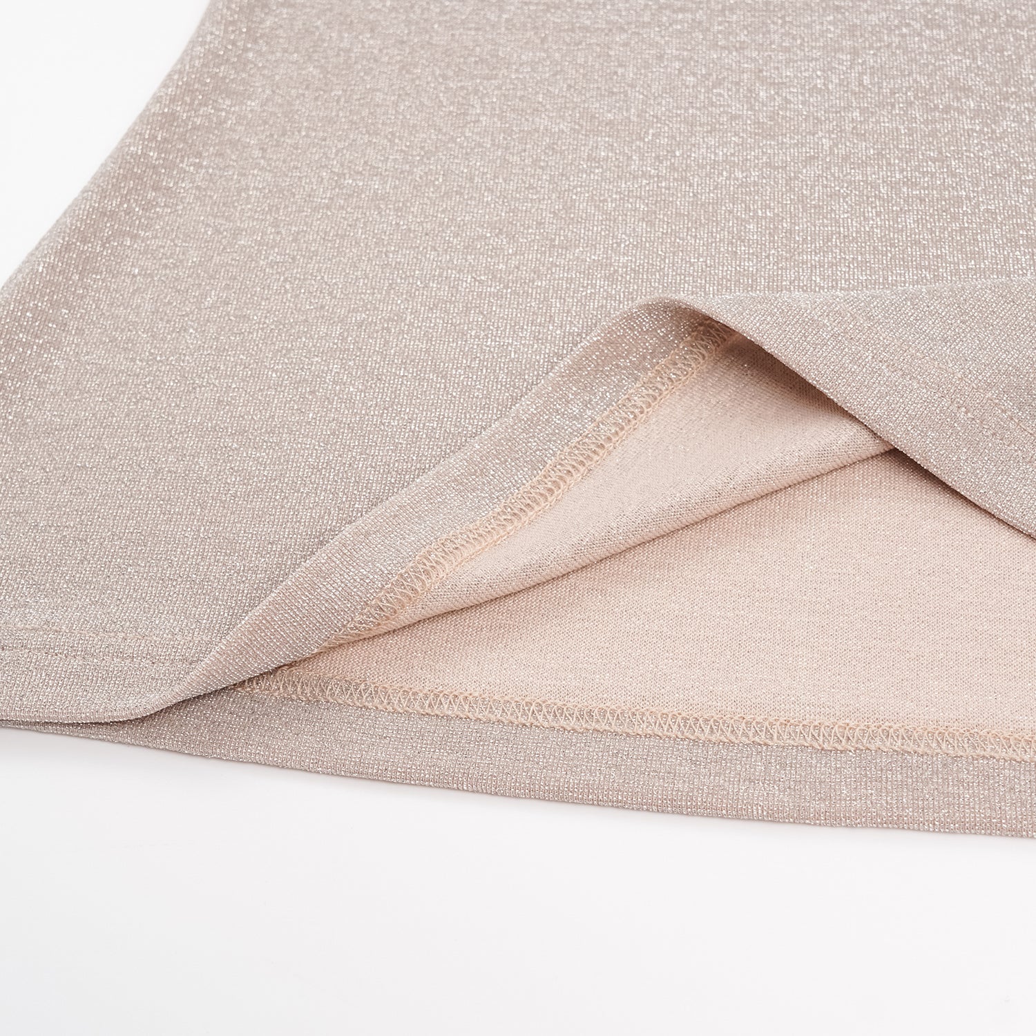 “Easy-go Chic” 銀織工藝彈性合身上衣—Pink