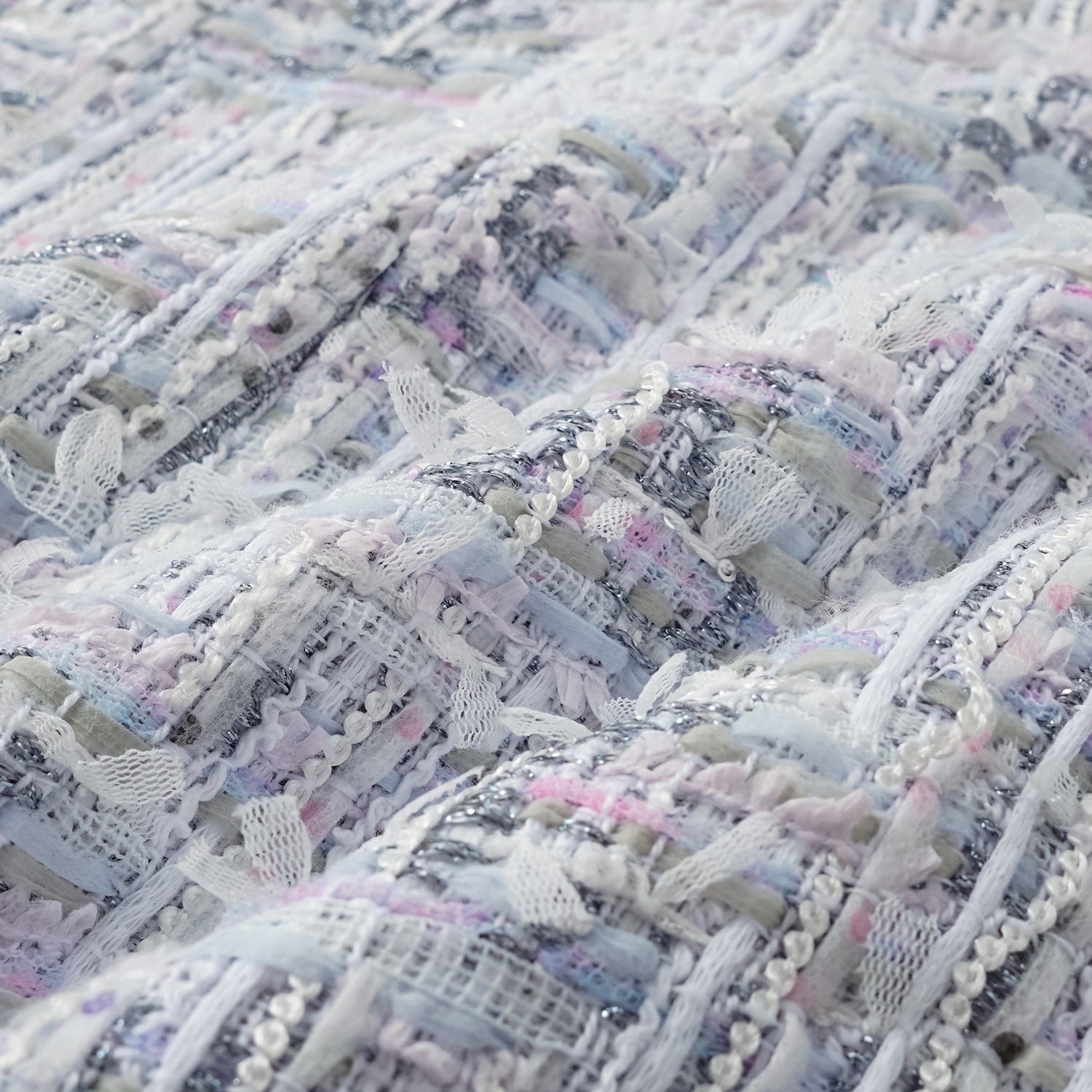 "Arcade of CherJoy Atelier." 法國夏日輕薄花呢高級訂製立體剪裁外套