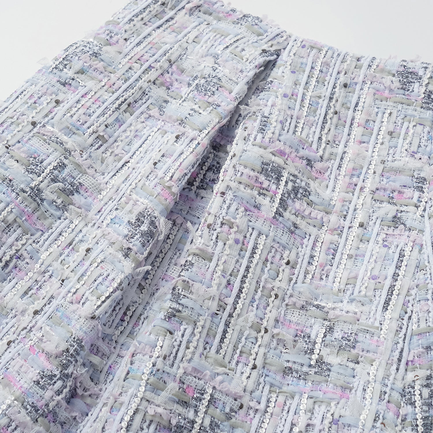 "Arcade of CherJoy Atelier." 法國夏日輕薄花呢短褲