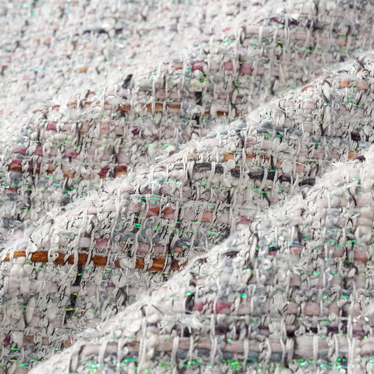 “Weekend at Monaco” 義大利頂級花紗輕薄花呢收腰馬甲背心—Opaline Dust