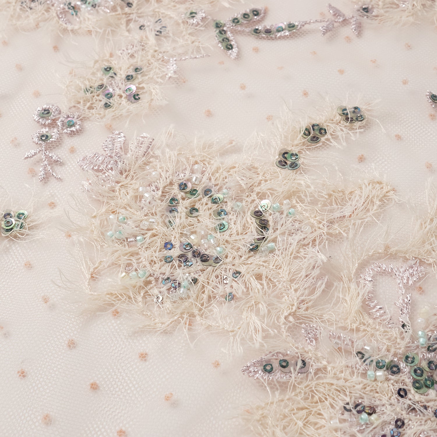 "Imperial Gala."  奢華蕾絲珠繡輕國風小開衫