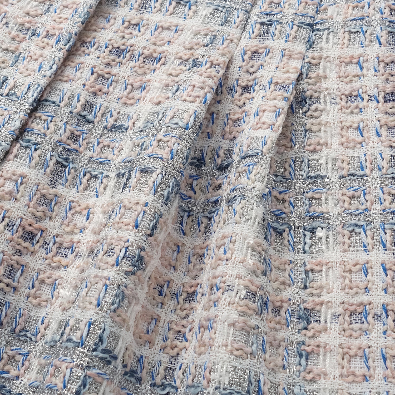 "Westminster Weekdays" 輕薄花呢八分寬褲—Blueberry Biscuit