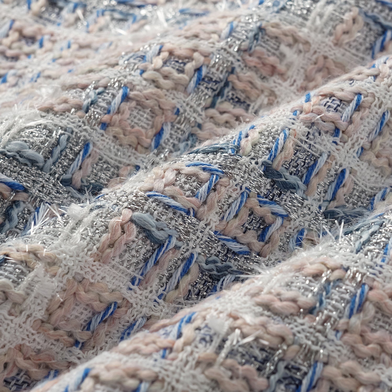 "Westminster Weekdays" 輕薄花呢八分寬褲—Blueberry Biscuit