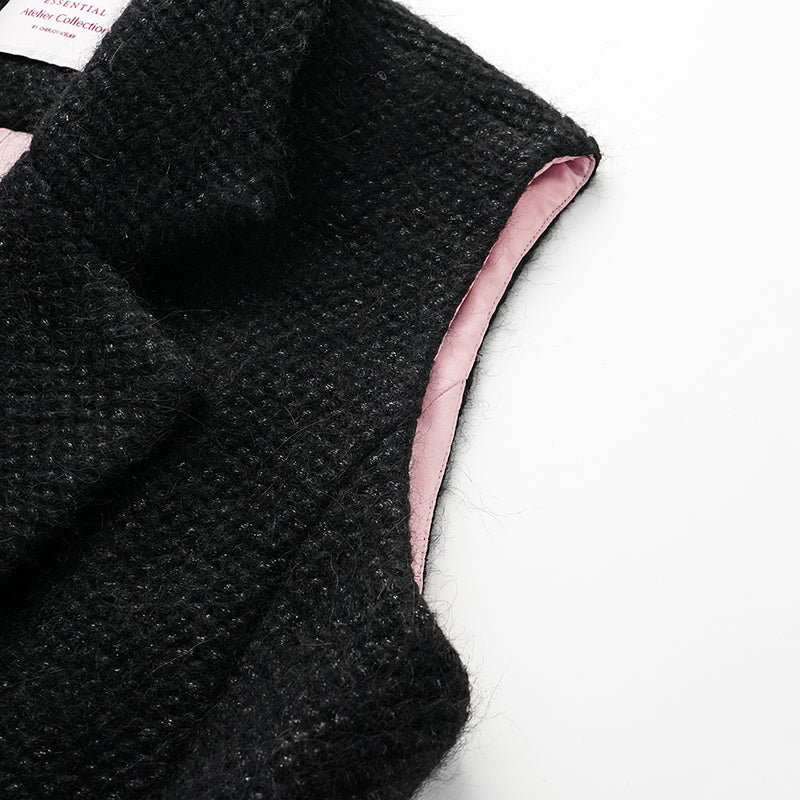 [Atelier Collection Light Customization Series] "Tops" Italian top quality virgin wool suit vest 