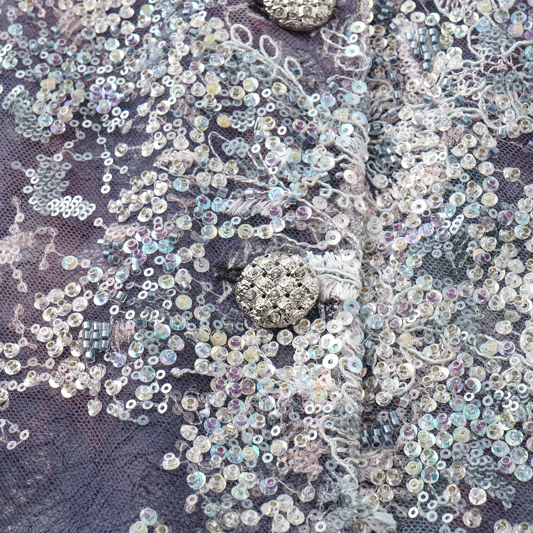 "Imperial Garden Teatime"緞染繡霞奢華珠繡蕾絲狩獵收腰輕國風馬甲背心—Nocturne Bloom凝夜浮香