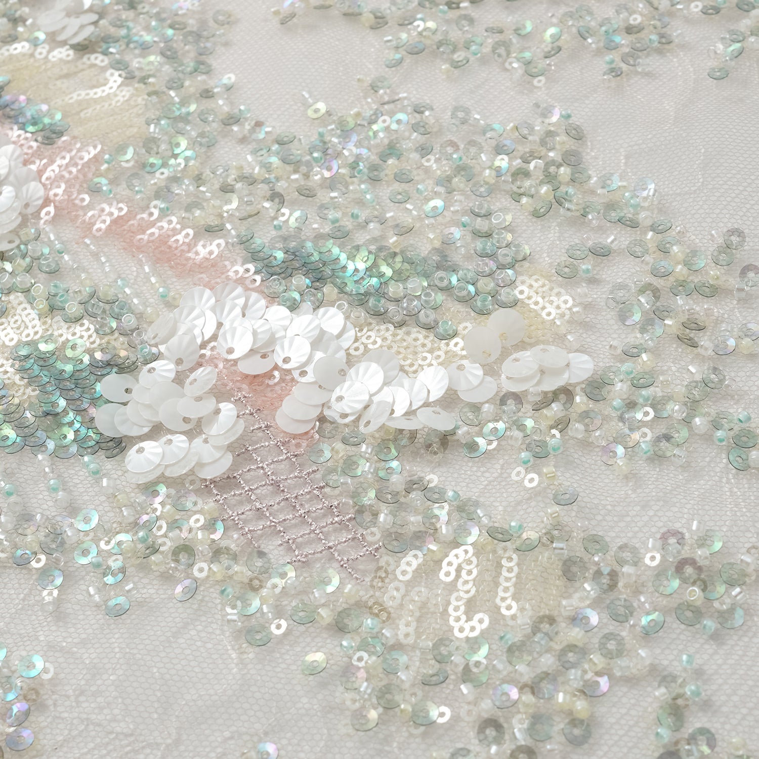 "Imperial Gala." 奢華蕾絲珠繡輕國風小開衫—疏影輕煙