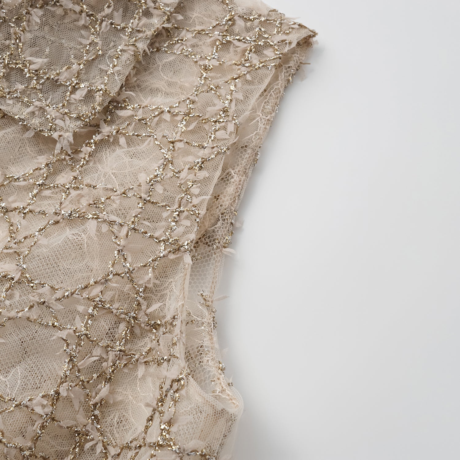 “Weekend at Monaco." 義大利蕾絲收腰狩獵馬甲背心