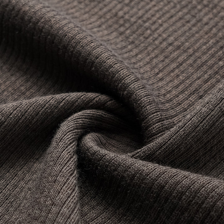 "By Inch." Extremely Silky Nude Satin Slim Bra Top—Relaxed Gray 