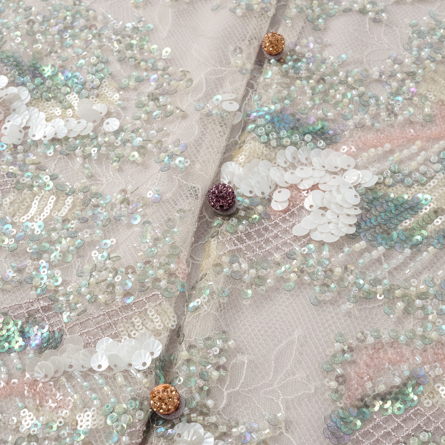 "Imperial Gala." 奢華蕾絲珠繡輕國風馬甲背心—疏影輕煙