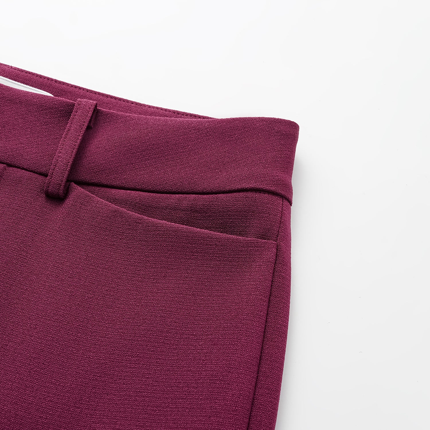 "Westminster Weekdays" Luxe Hemp Acetate Cropped Pants - Saignée 