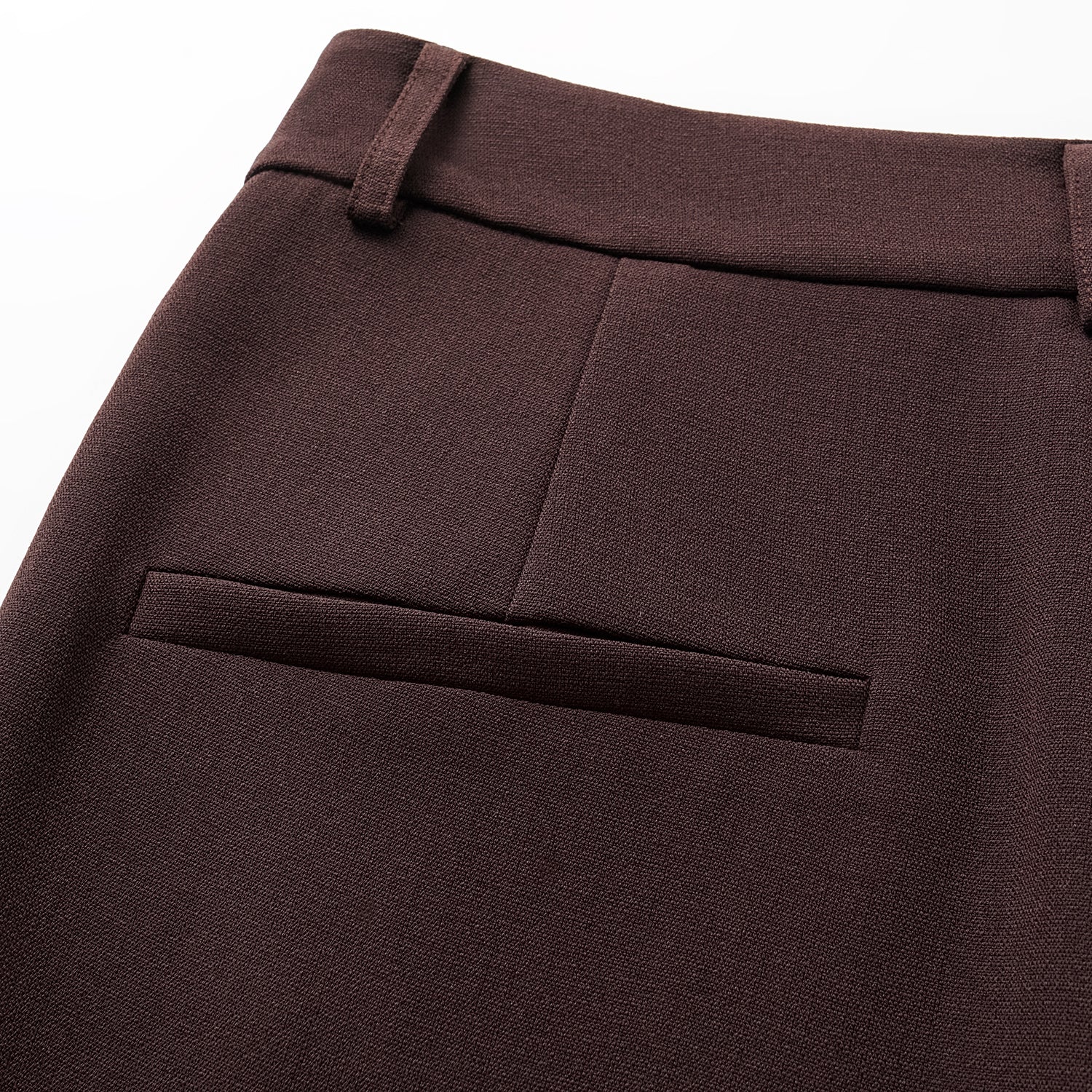 "Westminster Weekdays" Luxe Hemp Acetate Cropped Pants - Margaux 