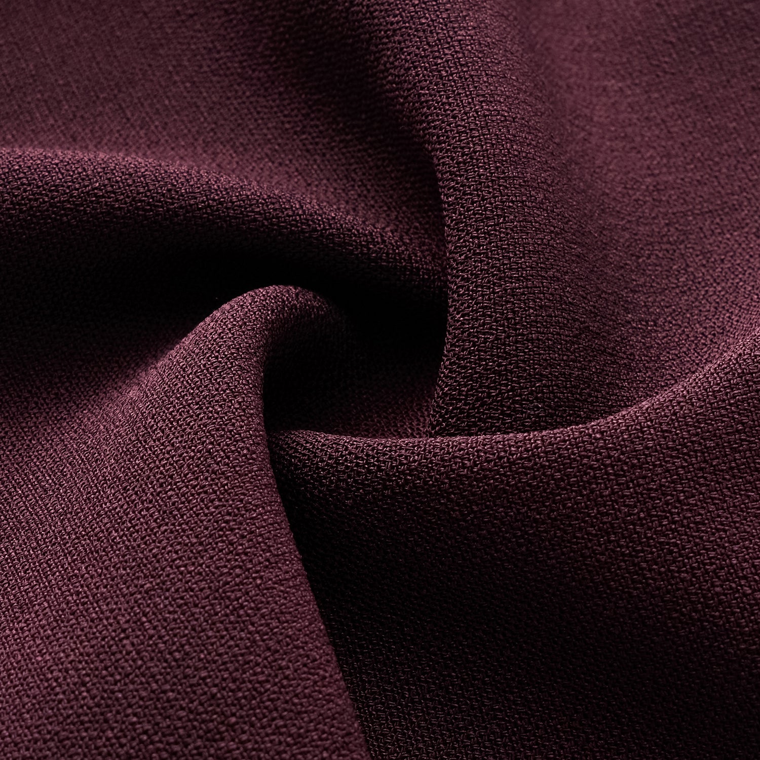 "Westminster Weekdays" Luxe Heather Acetate Cropped Pants - Pinot Noir