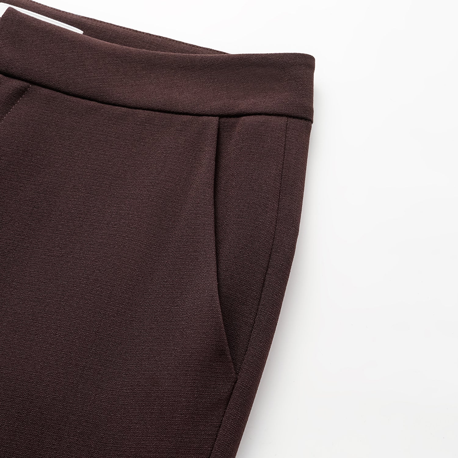 "Westminster Weekdays" Luxe Acetate Flared Pants - Margaux 