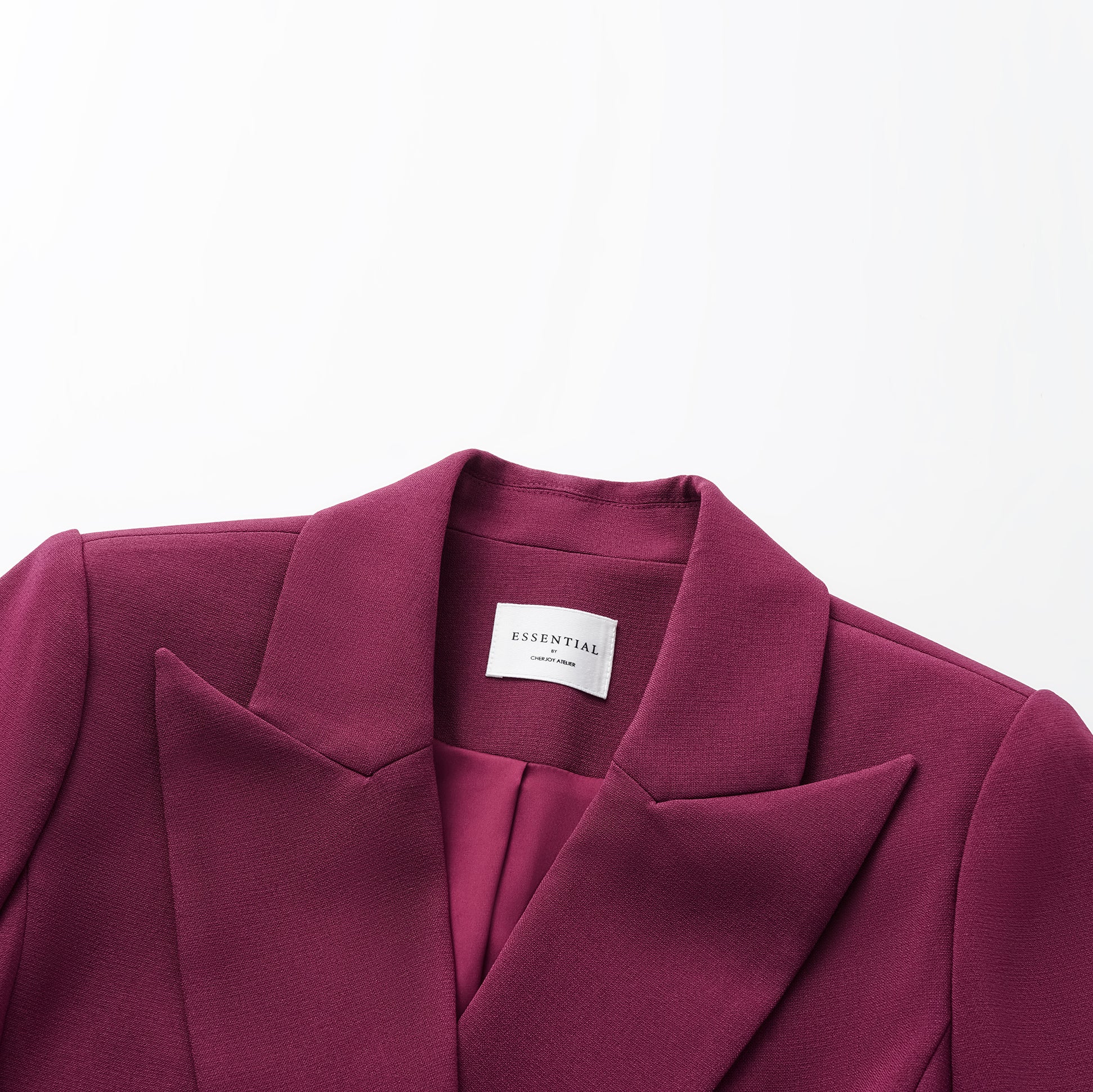 "Westminster Weekdays" Luxe Hemp Acetate Double Breasted Blazer - Saignée 