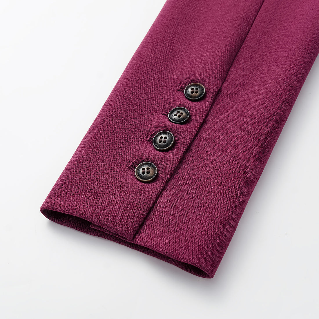 "Westminster Weekdays" Luxe Hemp Acetate Double Breasted Blazer - Saignée 