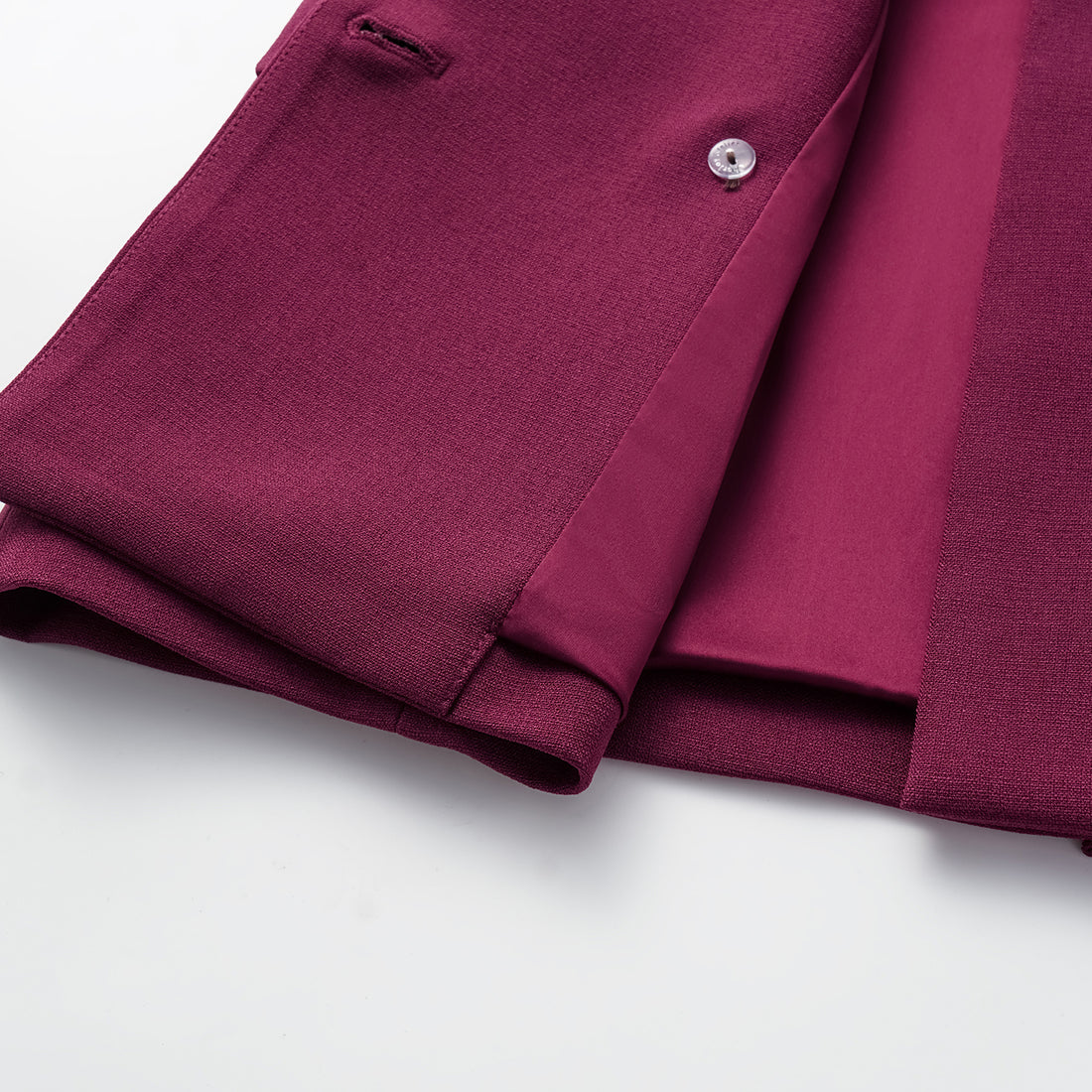 "Westminster Weekdays" Luxe Hemp Acetate Double Breasted Blazer - Saignée 