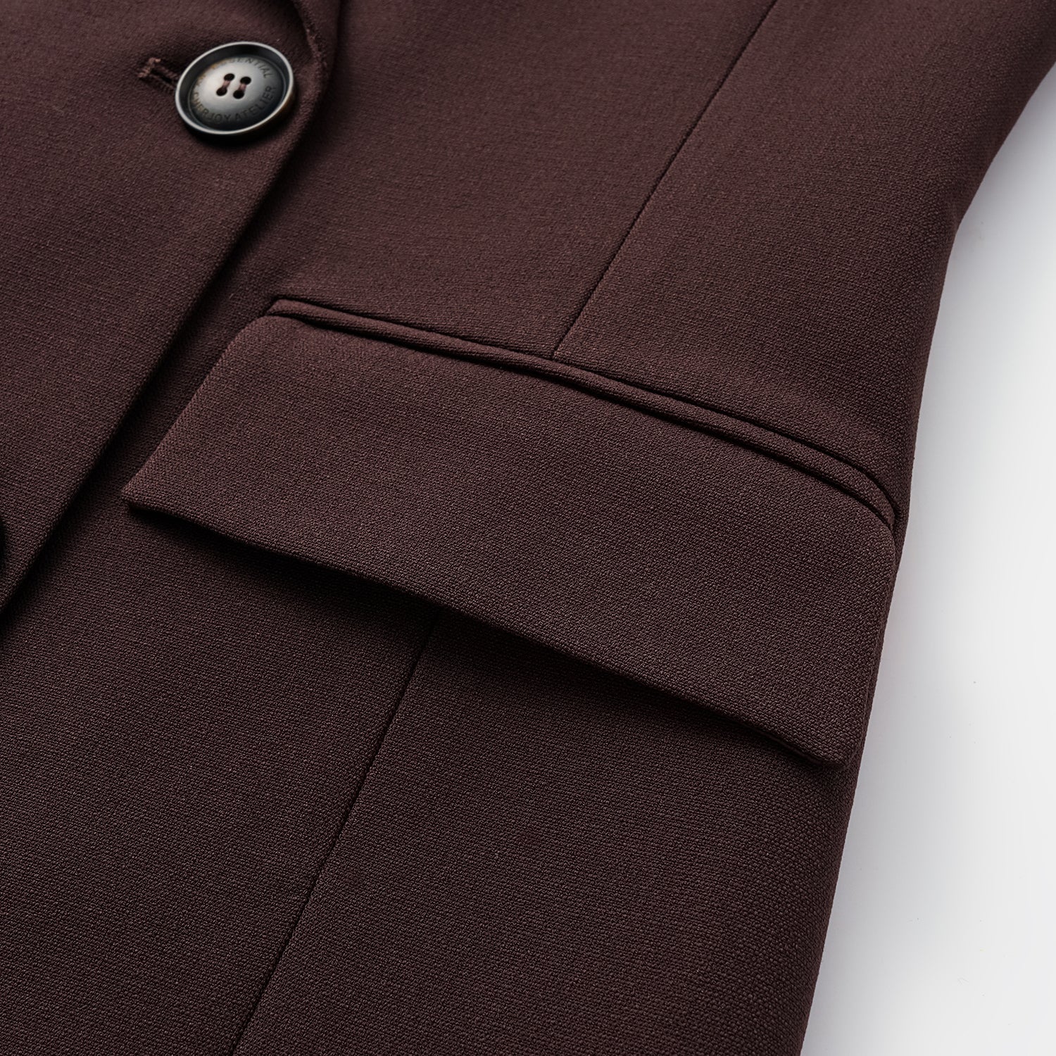 "Westminster Weekdays" Luxe Hemp Acetate Double Breasted Blazer - Margaux 