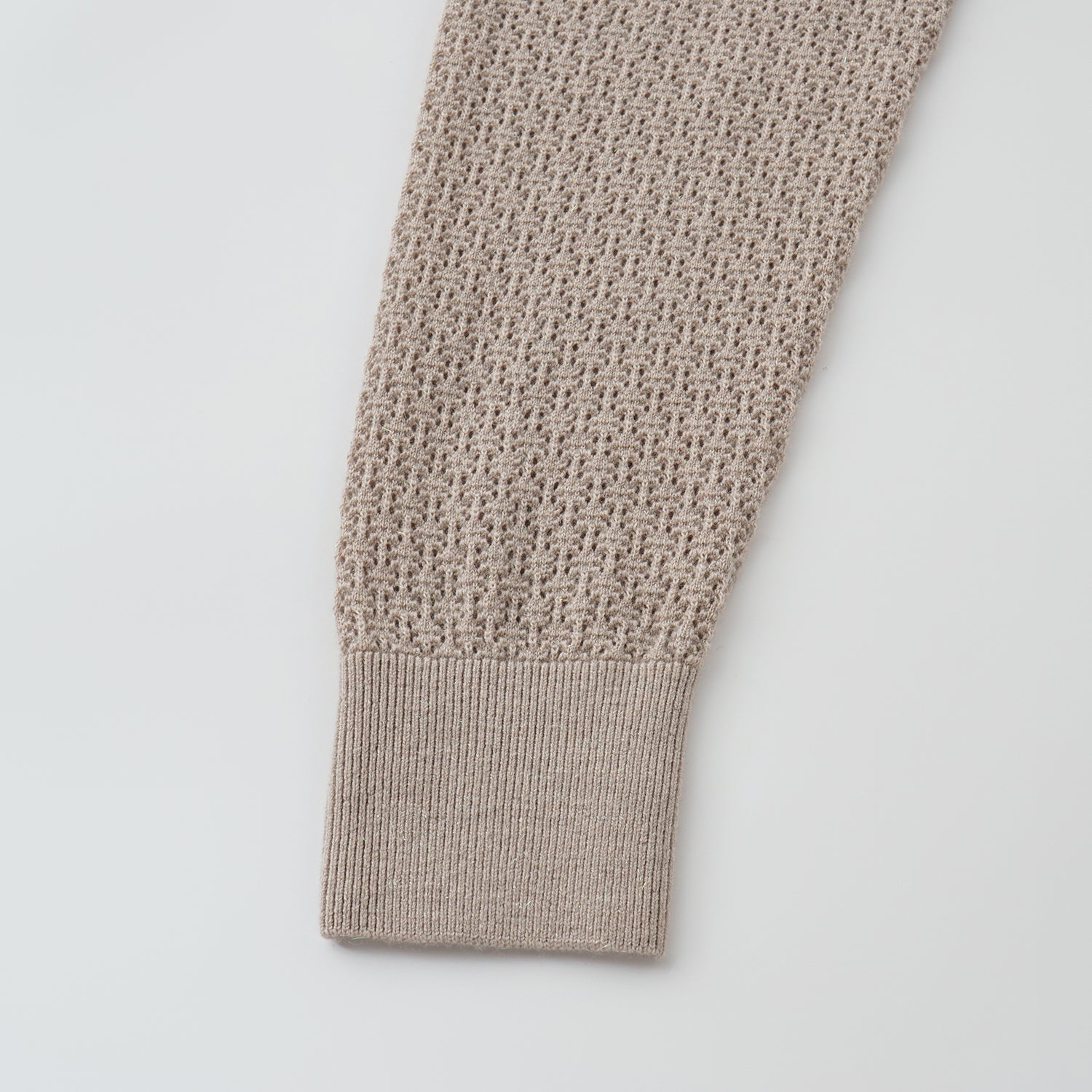 "Summer diary." Cashmere浮燦點織花眼工藝針織外套—Whispering of Fall 秋水暮煙