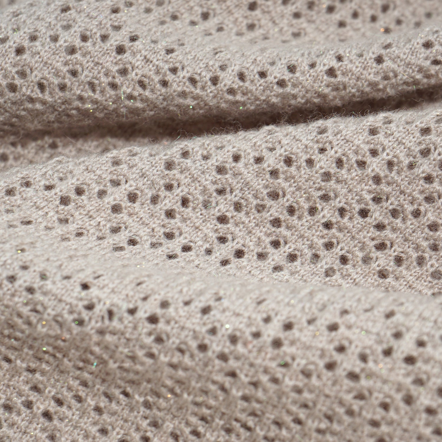 "Summer diary." Cashmere浮燦點織花眼工藝針織外套—Whispering of Fall 秋水暮煙