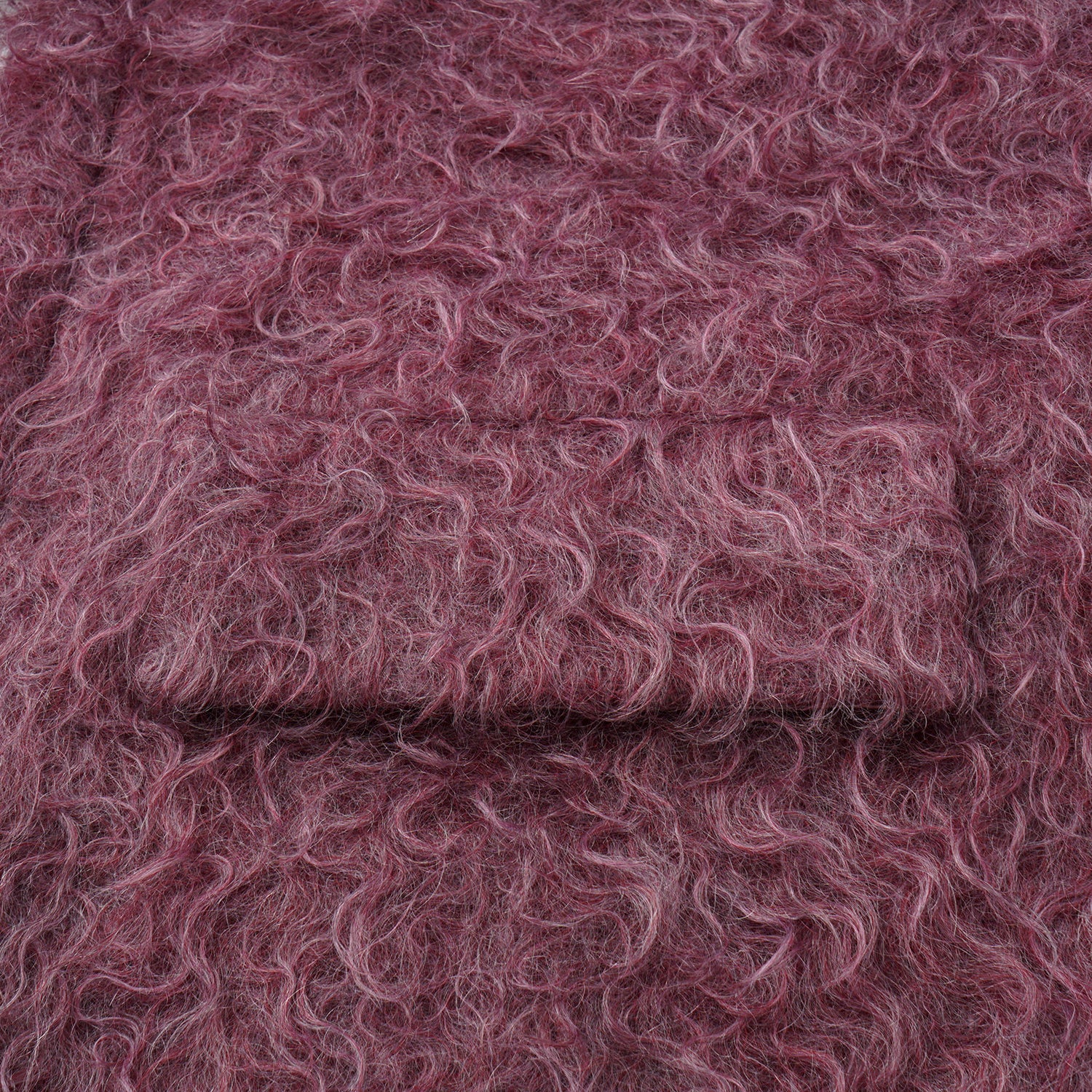 “Winter Diary” 馬海毛蓬鬆立體絨圈長大衣—Parisian Lilac Dream紫夢巴黎