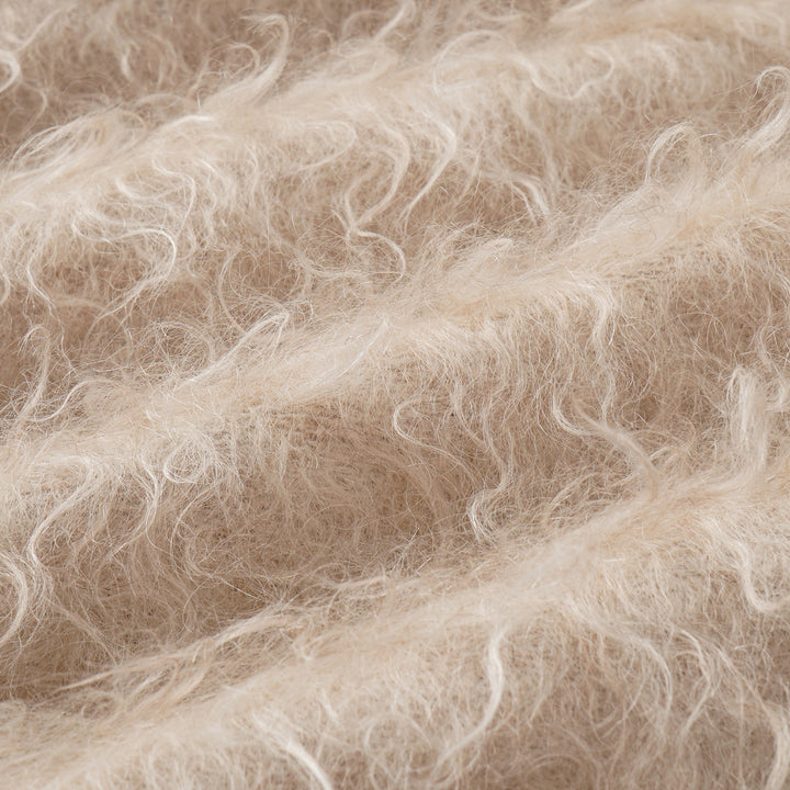 “Winter Diary” 馬海毛蓬鬆立體絨圈長大衣—Reims Mist迷霧蘭斯