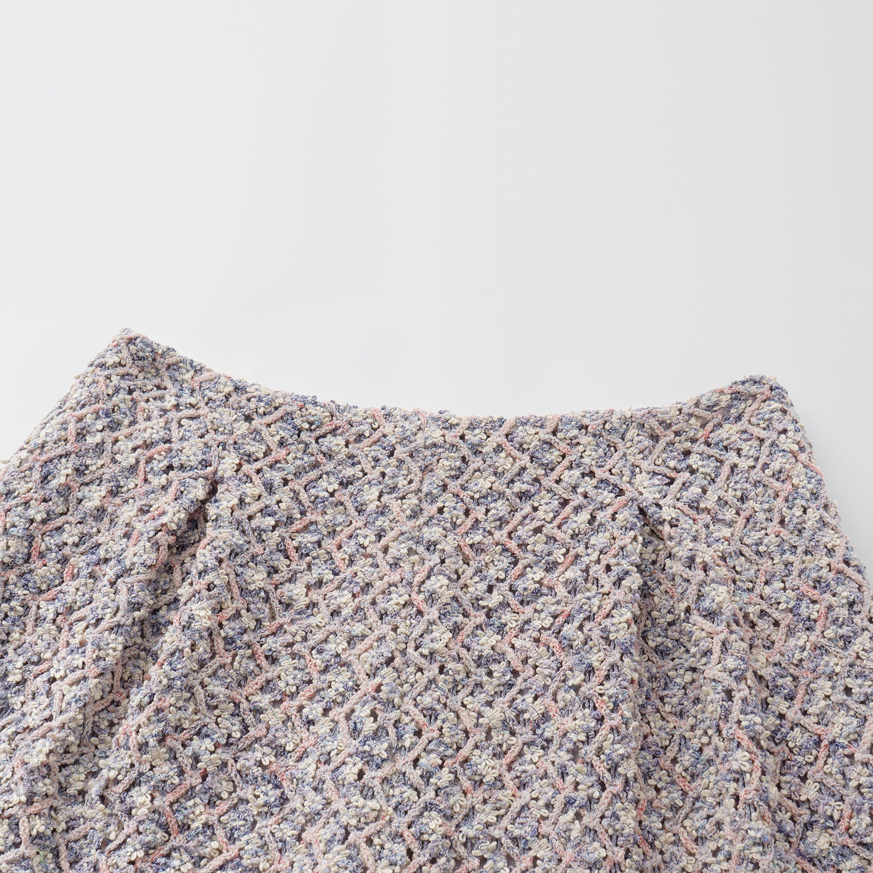 “Sloane Ave."法國高級訂製蕾絲勾織花呢短褲 —Dreaming Pond莫內睡蓮・夢池