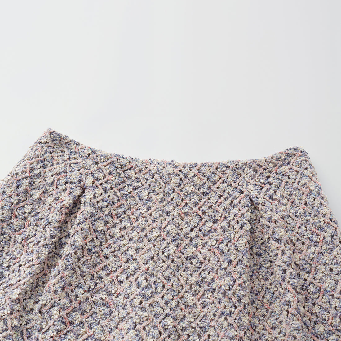 “Sloane Ave."法國高級訂製蕾絲勾織花呢短褲 —Dreaming Pond莫內睡蓮・夢池