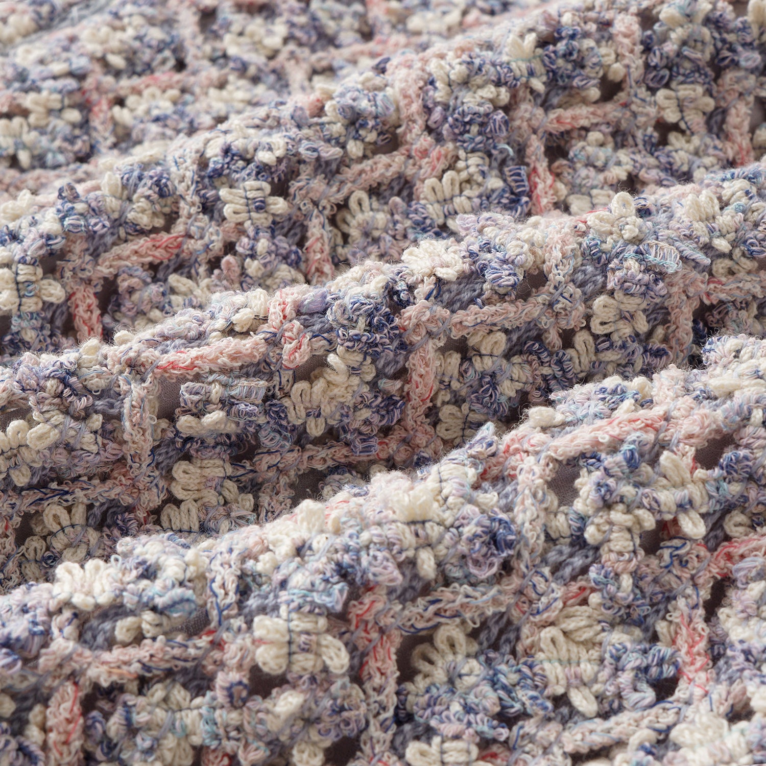 “Sloane Ave."法國高級訂製蕾絲勾織花呢短褲 —Dreaming Pond莫內睡蓮・夢池