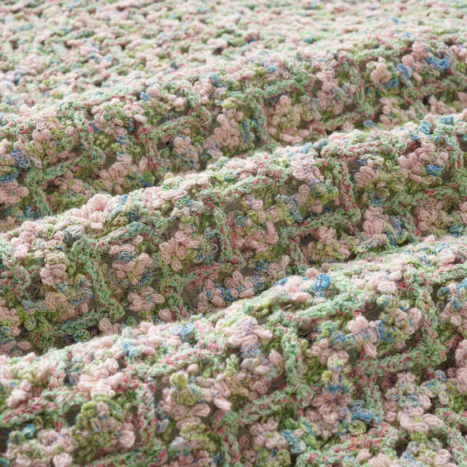 “Sloane Ave." 法國高級訂製蕾絲勾織花呢外套—Dewdrop Bloom莫內睡蓮・晨露