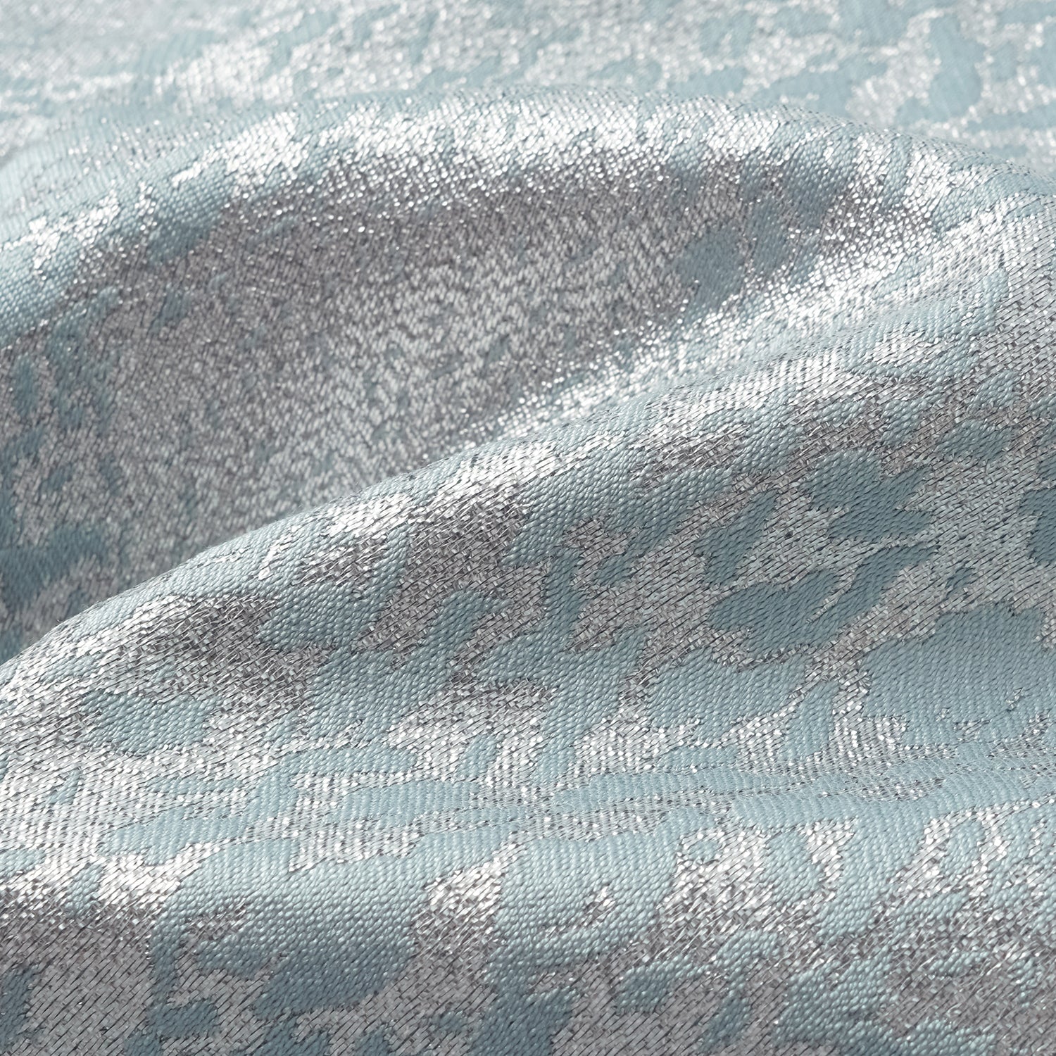 "春意"西班牙提花工藝提花短褲—影藍浮光