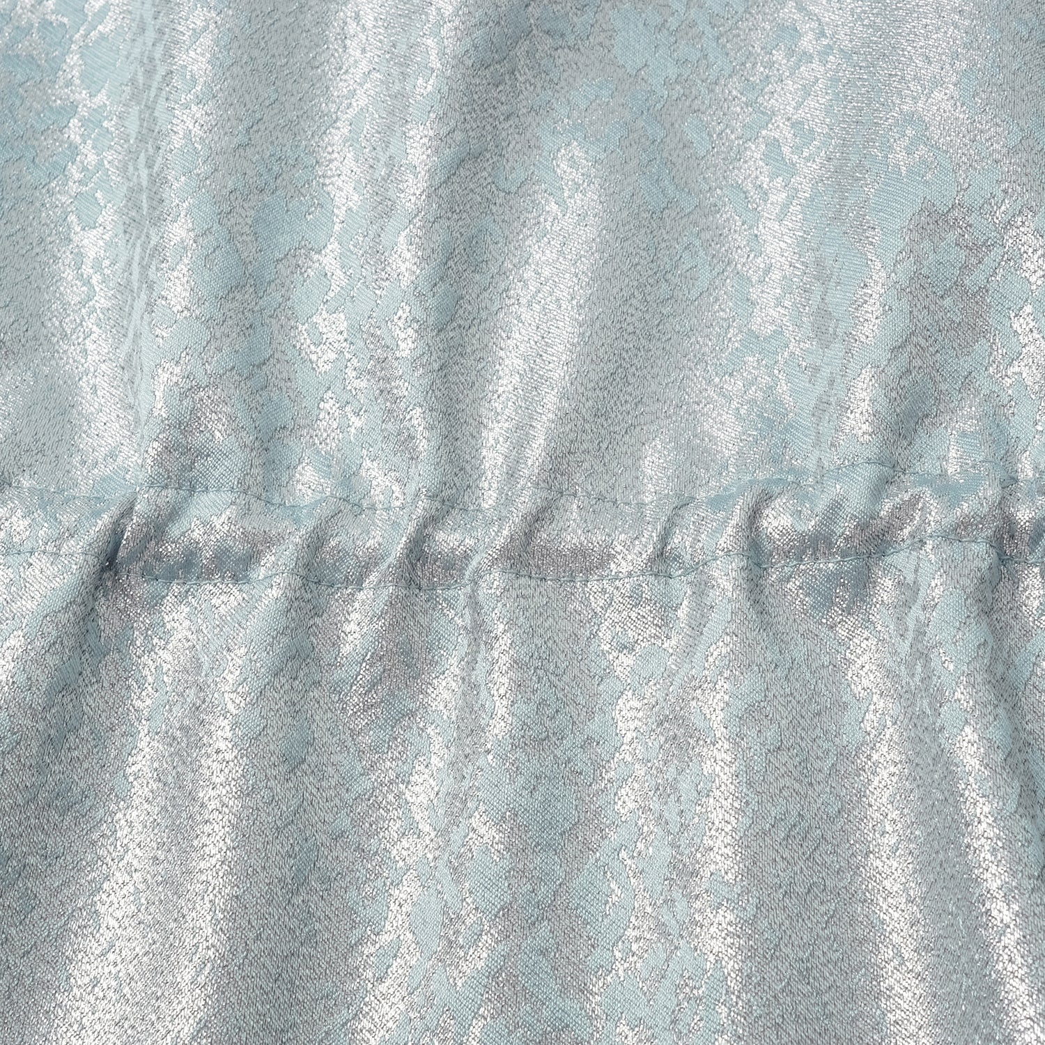 "春意"西班牙提花工藝狩獵收腰馬甲背心— 影藍浮光