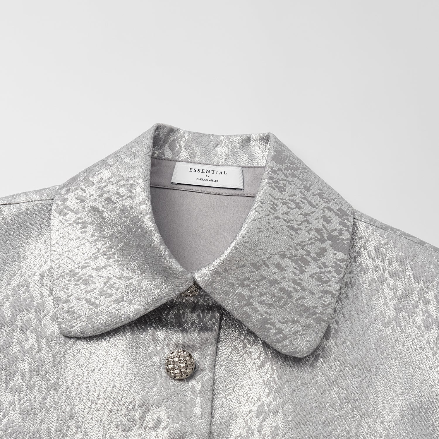 "春意"西班牙提花工藝狩獵收腰馬甲背心— 暮紫雲光