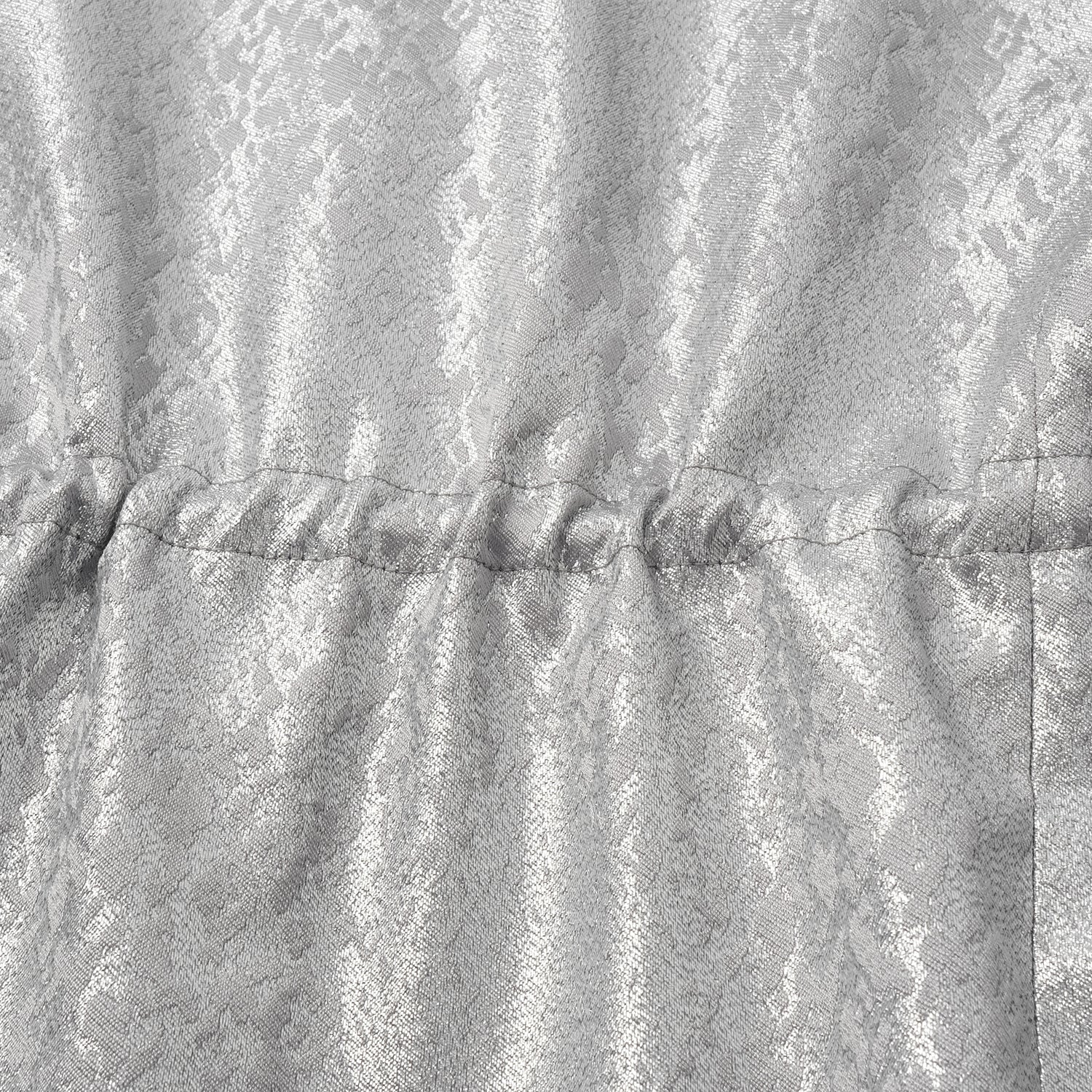 "春意"西班牙提花工藝狩獵收腰馬甲背心— 暮紫雲光