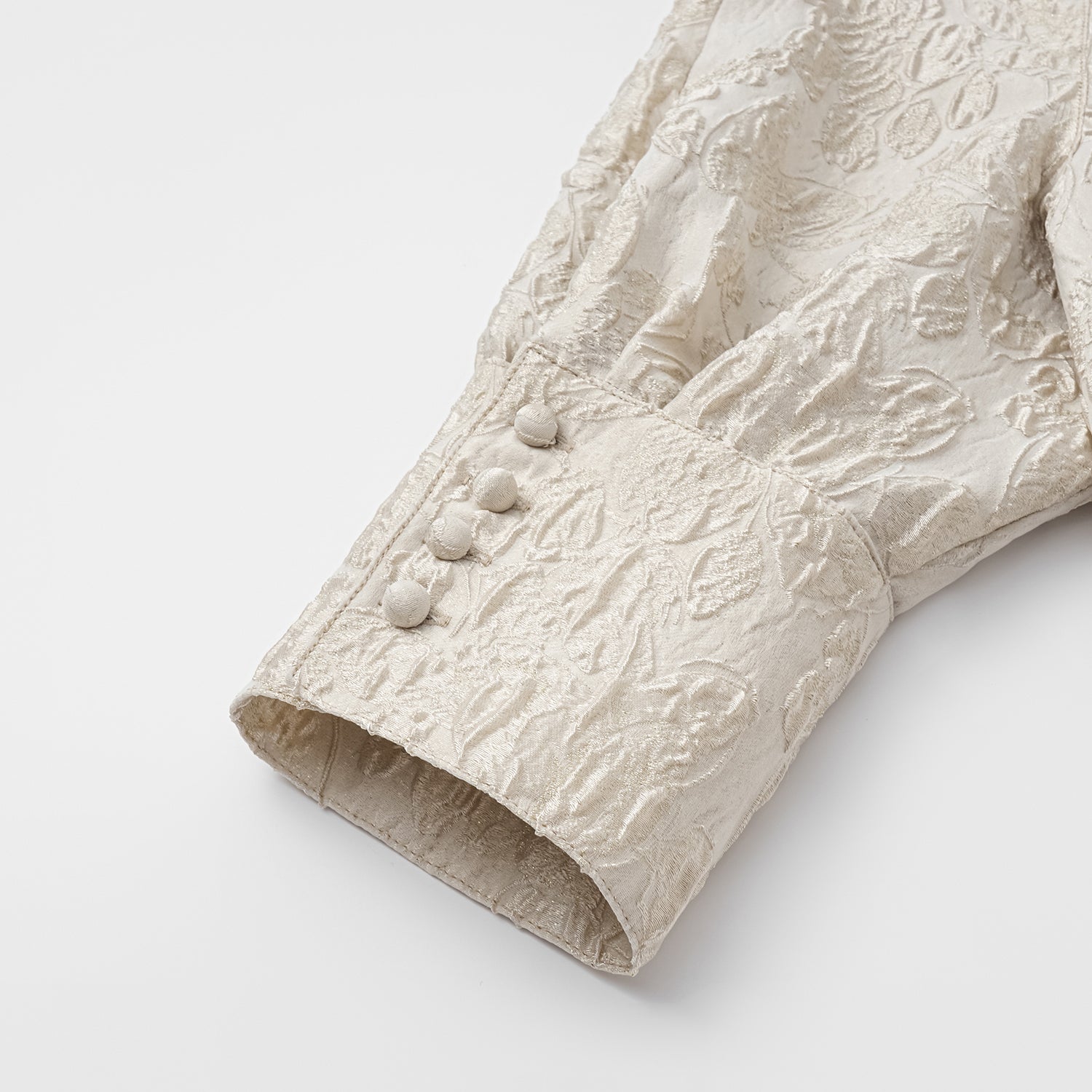 “春遊” 提花連帽拉繩上衣—Sunlight