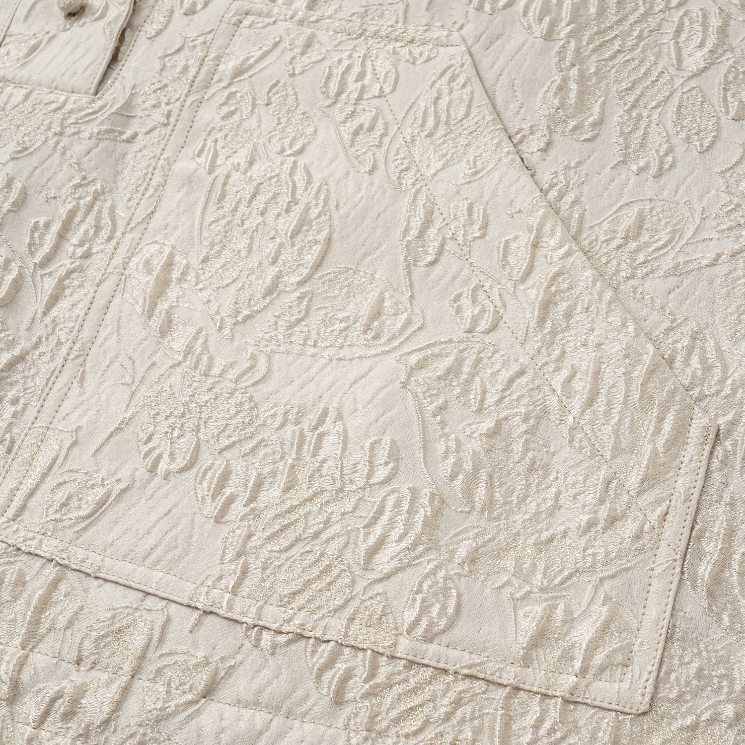 “春遊” 提花連帽拉繩上衣—Sunlight