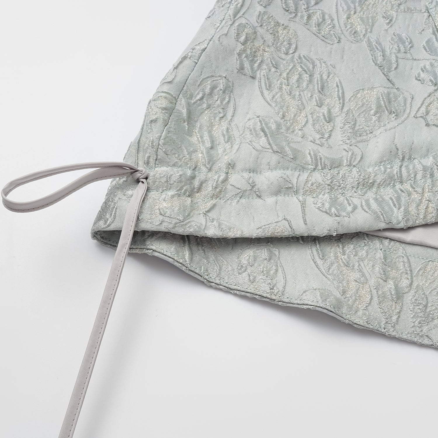 “春遊” 提花連帽拉繩上衣—Moonlit