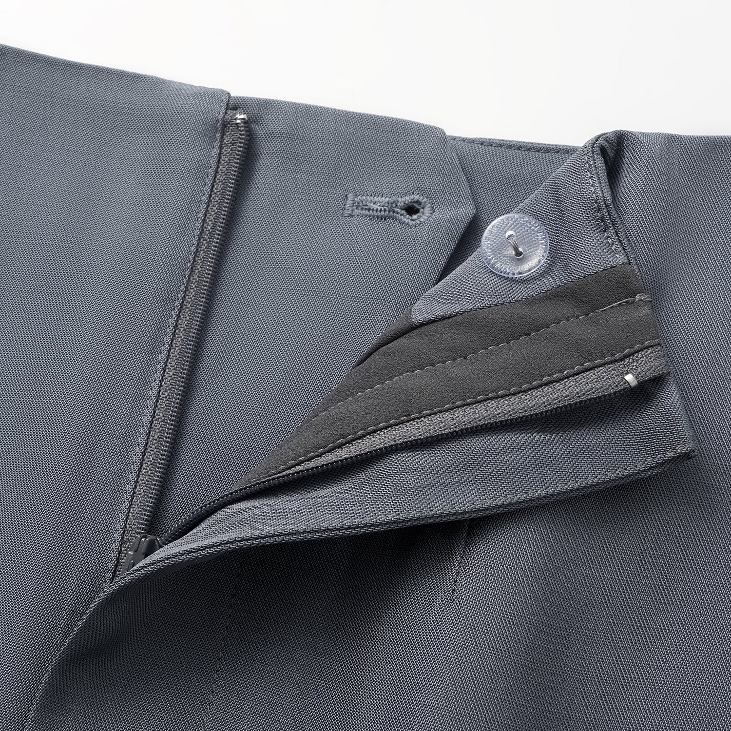 "Speak Sleek" 奢華輕薄麻感肌理醋酸鉛筆裙—Cloud